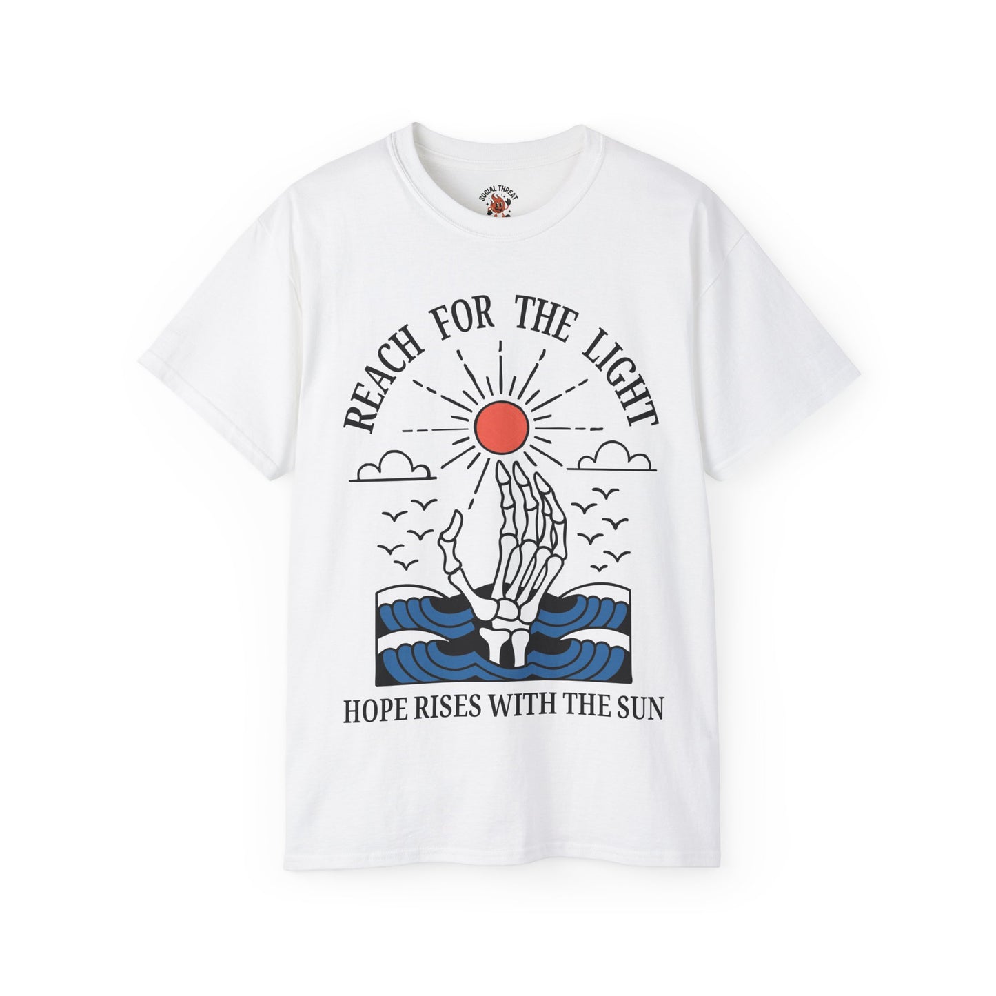 "Reach for the Light" - Hope Rises With The Sun Shirt | Daytime Version (Lamentations 3:22–23)