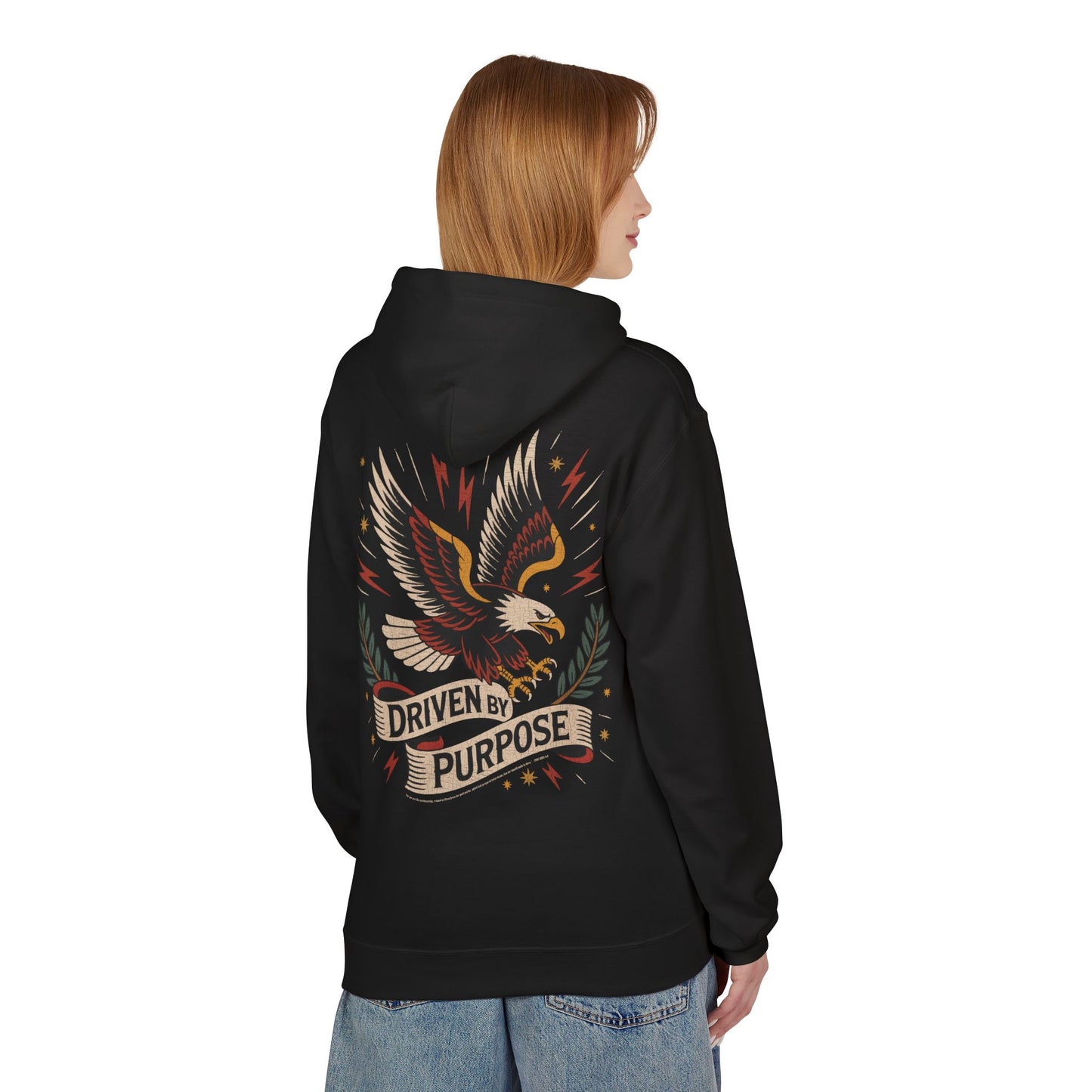 "Driven by Purpose" - Hoodie (Ephesians 2:10)