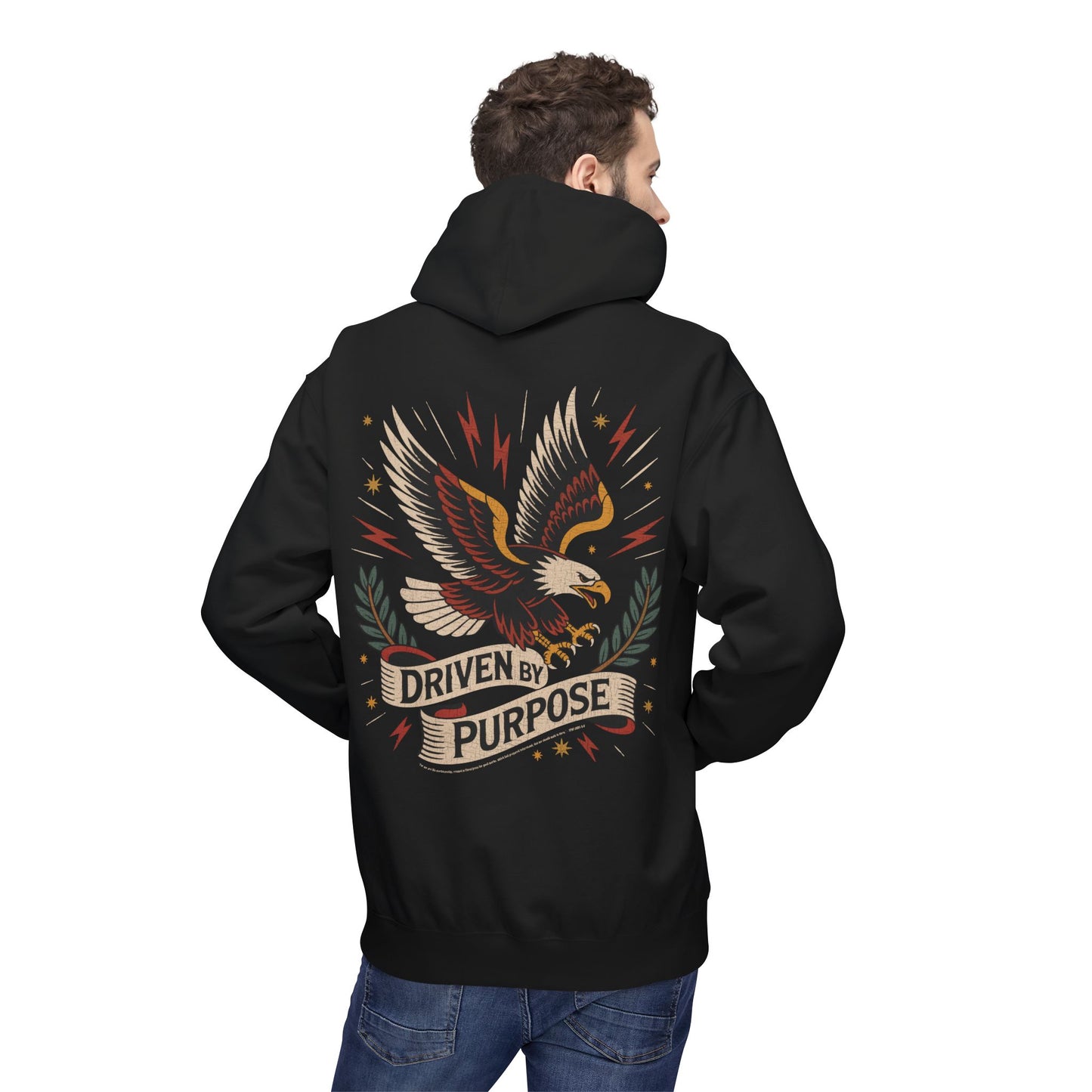 "Driven by Purpose" - Hoodie (Ephesians 2:10)
