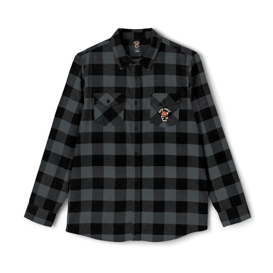 Social Threat Lighthouse Flannel – Vintage-Inspired Flame Logo & Nautical Back Print (Isaiah 58:8)
